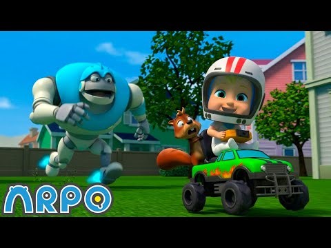 VROOM! Catch Me If You Can, ARPO! 🏎️ 💨ARPO Full Episodes | 2026 Cartoons | 60' Anime Compilation