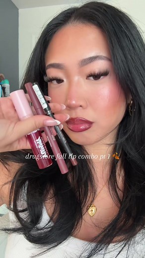 Perfect Dark Lip Combo for Brunettes