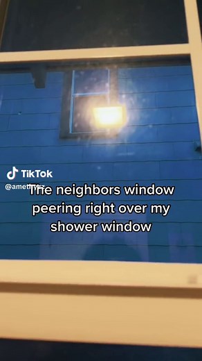 Shower Window Neighbor Confessions