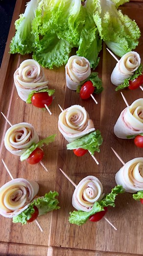 Fancy Turkey and Cheese Rollups for Gatherings