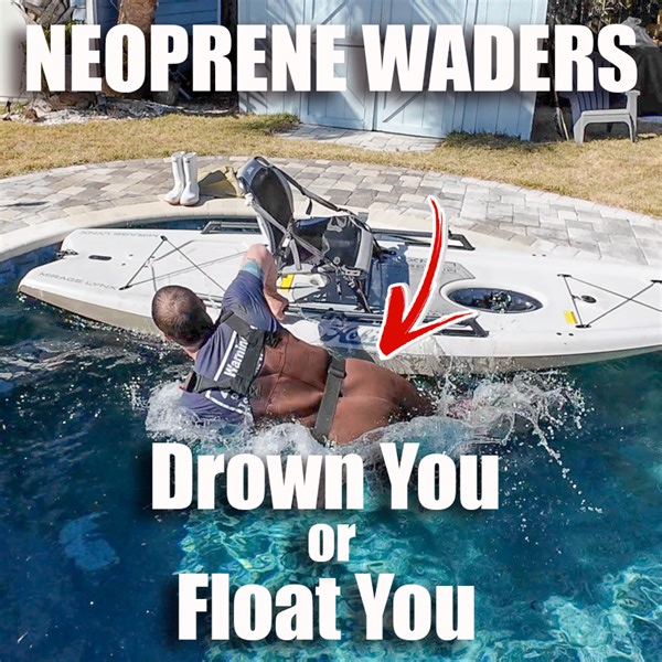 17K views · 380 reactions | Do Neoprene Waders Drown You or Float You? | The Lawless Tide | Facebook