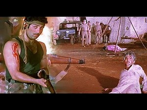 डकैत सनी देओल ज़बरदस्त अंतिम सीन : Dacait Movie Climax | Sunny Deol | Raza Murad
