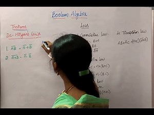 Boolean Algebra - Theorems and Laws