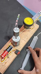 5.5M views · 31K reactions | #dcmotor #youtubeshorts #gear #shorts #hacks #trick #reels #reels #reelsinstagram #education___electronics #electrical #experiment #engineering #diy _circuit #technology #science #creative #student #learning #arduino #project___fb #facebookwatch #science #electronics #diyprojects #diy #circuit #electronicsprojects #viral #science | Om enterprineur | Facebook