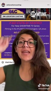 HUGE THANKS to Bianca Singer from TikTok for sharing our casting call! Thanks @BiancaSinger | On Location Casting