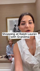 Shopping at Ralph Lauren #grandma #ralphlauren #classicoutfits #haul | excusemygrandma