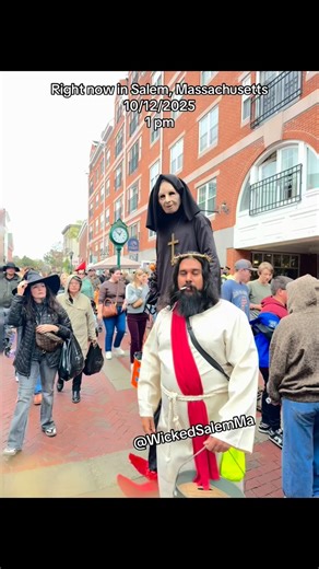 Right now in Salem, Massachusetts 10/12/2025 1 pm #Salem #spookyseason #halloween #WickedSalem #halloween | Salem, Ma - The Witch City