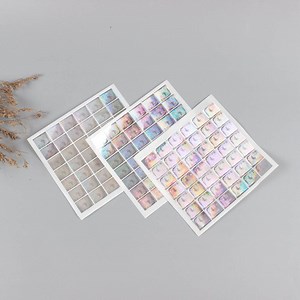 Customized Anti-Fake Label Golden Silver Holographic Sticker Rainbow Effect Adhesive Label 3D Laser Hologram Sticker