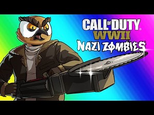COD WW2 Zombies Funny Moments - Darkest Shore DLC and Easter Egg Attempt!