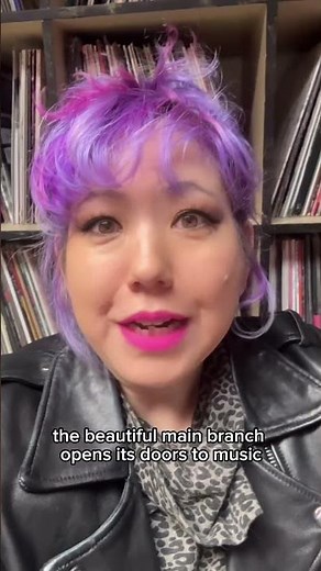 Come to the San Francisco Public Library for its first goth show! Saturday 1pm! 🦇 #library #gothic