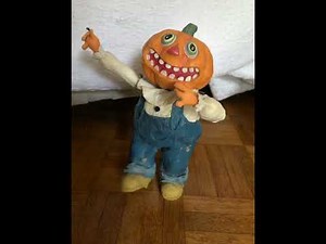 HALLOWEEN Non-Stop Dancing Pumpkin Man 1 Hour