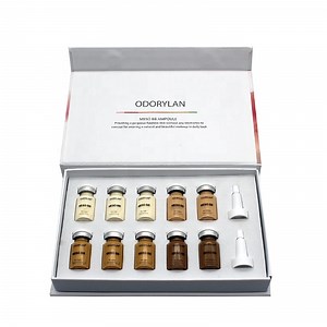 [Hot Item] Professional Printing Logo Custom Luxury Flip Open Magnetic Cosmetic Gift Set Packaging Box with Foam Insert