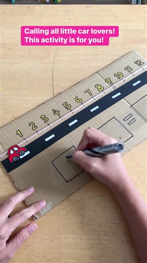 46K views · 677 reactions | This is the cutest Number Line Car...