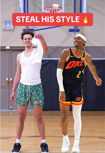 HOW TO LOOK LIKE @Shai Gilgeous-Alexander 🔥 #nba #compressiongear | leg sleeve