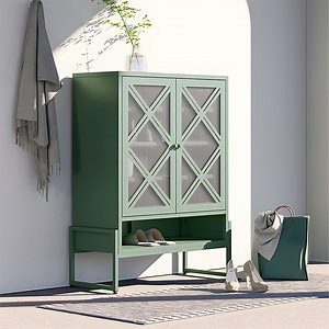 [Hot Item] Minimalist Shoe Storage Cabinet Steel Furniture
