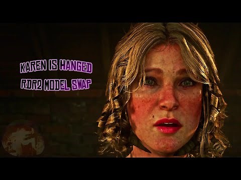 Karen Jones Is Hanged*MODEL SWAP MOD*(Red Dead Redemption 2) PC MODS