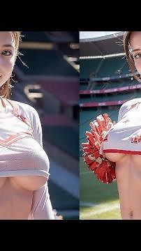 Cheerleader, underboob,skirt [4K Ai lookbook]