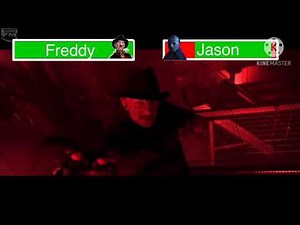 Jason Vs Freddy Dream World With Healthbars