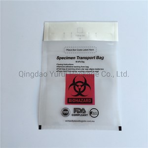 [Hot Item] LDPE Biohazard 95kpa Specimen Bag with Absorbent