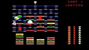 After two hours of making burgers, Christopher Wenrich was ready to take a break from Burger Time on the ColecoVision. Playing on Skill Level 1 in the emulation category, Christopher had over 10 chefs in reserve and big supply of pepper to stun the Eggs, Hot Dogs, and Pickles along with a huge score - 1,053,250 points to be exact. At some point, the chef has to leave the kitchen and call it a day but after beating an 18 year old record, Christopher didn't leave empty-handed. | Twin Galaxies