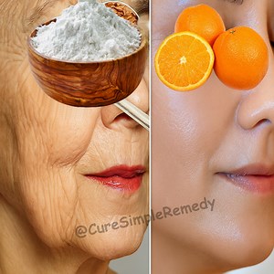 Mix Orange with Rice flour ~ The secret that no one will tell you ~ Thank me later! | Cure Simple Remedy