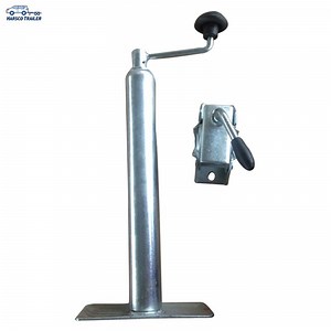 [Hot Item] 2000lbs Round Tube Bracket Mount Swivel Jack Stand