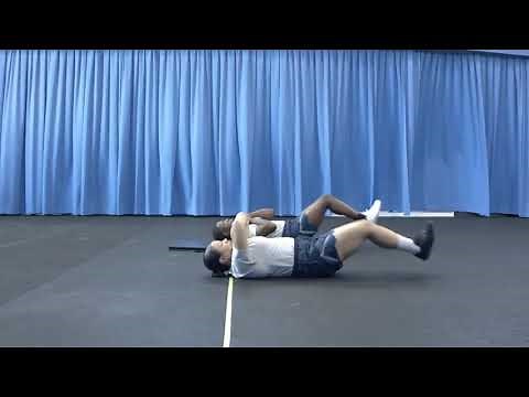 2 Min Cross Leg Reverse Crunch CLRC