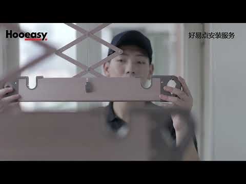 Electric durable automatic clothes hanger ceiling mounted remote clothes drying rack