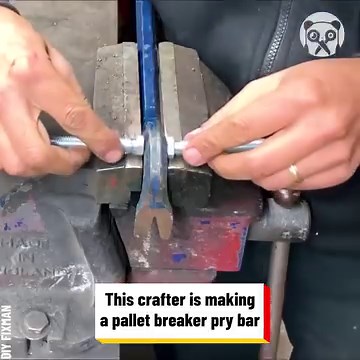 207K views · 225 reactions | How to Make a Homemade Pry Bar to break pallet Thanks for watching! Please be aware that this video is for entertainment purposes only and techniques shown should not be attempted at home! Partner: DIY FixMan IG: https://www.instagram.com/diyfixman/ YT: https://www.youtube.com/c/DIYFixMan/featured | Bored Panda Art | Facebook