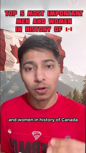 Top 5 Most Influential Figures in Canadian History 🇨🇦 | Men and Women Who Shaped Canada!