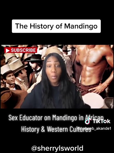 The History of Mandingo.... To read more, check out: @sherrylsworld for great sex-ed content. The full video by Sherryl is available on her YouTube channel: YouTube/Sherrylsworldand readKunyaza: The Secret to Female Pleasure by Habeeb Akande #mandingo #kunyaza #blackhistory #Africanhistory