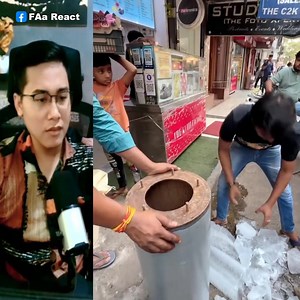 Jualan es cream unik dari prindavan 🤤🤤 | FAa React