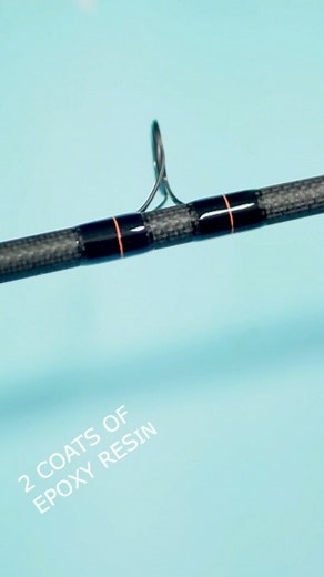 Whipping a fishing rod guide with inlay bands #fishing #fishinglife #fishinglife #rodbuilding #customrod | Handmade Fisherman