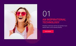 Future of  technology and digital - Website Template by Nicepage