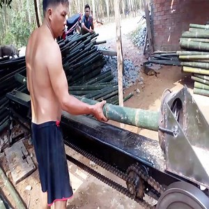 13K views · 94 reactions | homemade bamboo splitter | Machines Channel | Facebook