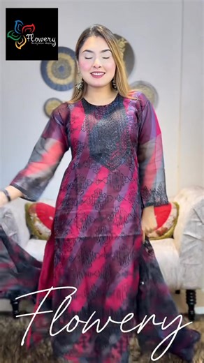 most demanding ready-made dress | Flowery