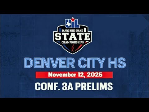 MULTICAM - Denver City HS - 2025 UIL Marching Band - Prelims