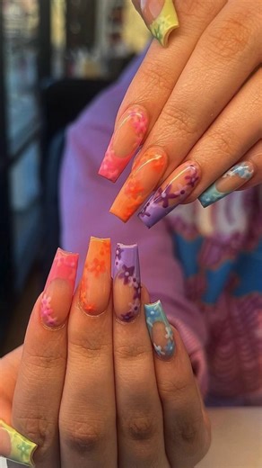 1.8K views | Florals for spring? Groundbreaking. Swipe for some Easter nail inspo and hop into your nearest @beauty.brands to elevate your nail game! #beautybrands #nailartinspo #easternailart #manicureinspiration | Beauty Brands | Facebook