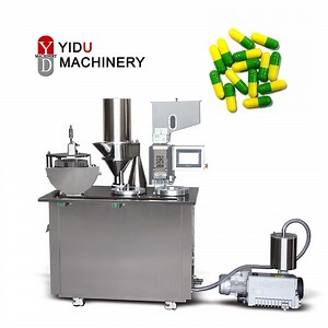 [Hot Item] HPMC Gelatin Halal Vegetarian Hollow Pullulan Empty Hard Vegetable Clear Capsules Filling Packing Machine Encapsulation Machine