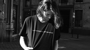 When a t-shirt finds you well... DIFFUSION LINE NORA TURATO “fuck i love when an email finds me well” Limited edition 1/75 concept Nora Turato design Atelier Brenda & Amélie Bakker | Beursschouwburg