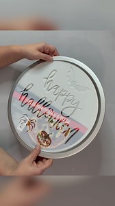 95K views · 1.9K reactions | 李 Dollar Tree Pizza Pan Halloween DIY  | We Craft Around | Facebook