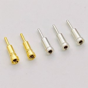 [Hot Item] Made Crown Spring Beryllium Copper Crown Wiring Terminal Crown Spring Connector 0.8 Male and Female Insertion Hole Pin