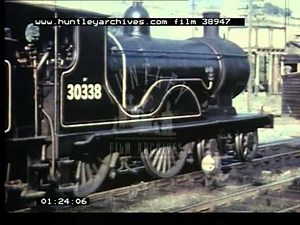 Tavistock Okehampton Railway, 1950's - Film 38947