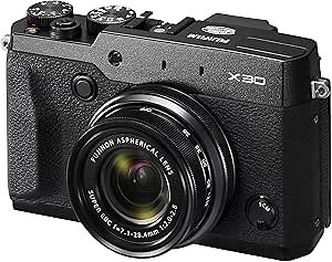 Fujifilm X30 Digital Camera - Black (12 MP, 4X Optical Zoom)
