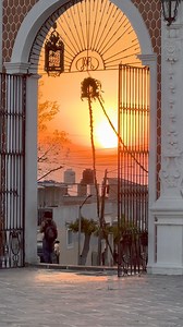 Una puesta de sol en la basílica de Ocotlán Tlaxcala. | La bestia política Tlaxcala