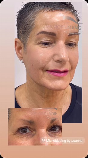 #permanentmakeupbrows #hairstroke #hairstrokebrows #naturalloking | Microblading by Joanna