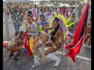 2018 MIAMI CARNIVAL with stage view