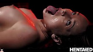 Extreme cumflation hot russian blondie got fucked by aliens and explode with cum kaisa nord porn