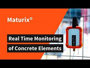 Maturix | Real time monitoring of concrete elements