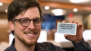 To enhance accessibility of branch services, we have been piloting a device called “Badger” at select branches. Badger is a smart device that can provide closed captions for conversations in real time. The size of a traditional name badge – and functioning as such when not in use – the device receives audio and converts it to text in real-time on the screen’s display. Visions is the first financial institution to test this technology. As such, we understand that we have a particular responsibili